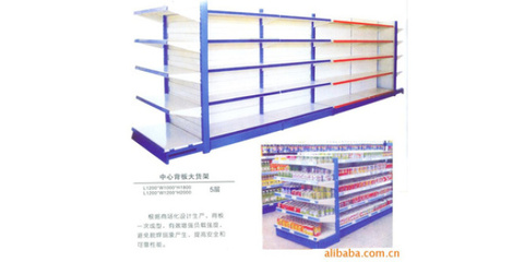 背板超市貨架、中央超市貨架與果蔬貨架的特點與區別